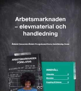 Arbetsmarknaden förklaras - lärarhandledning