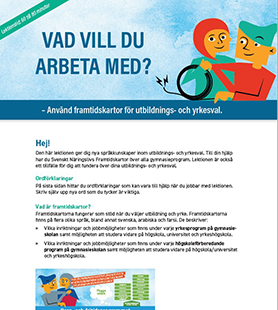 Vad ska du bli när du blir stor? SFI